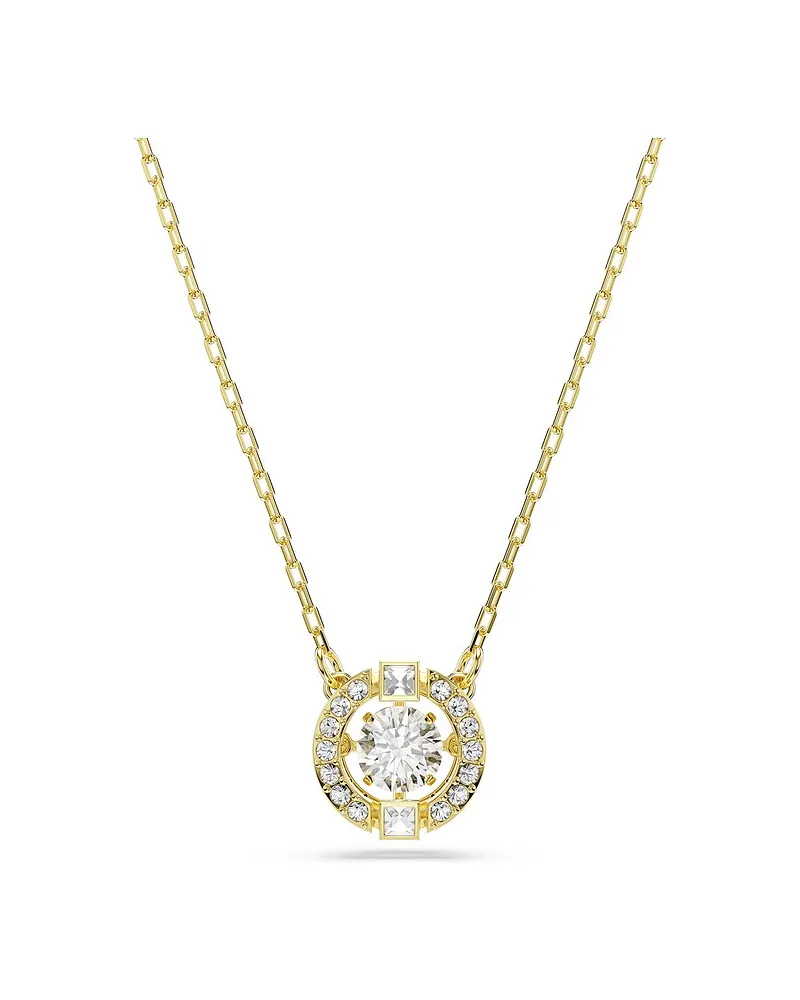 Swarovski Kette Una Angelic Gelbgold