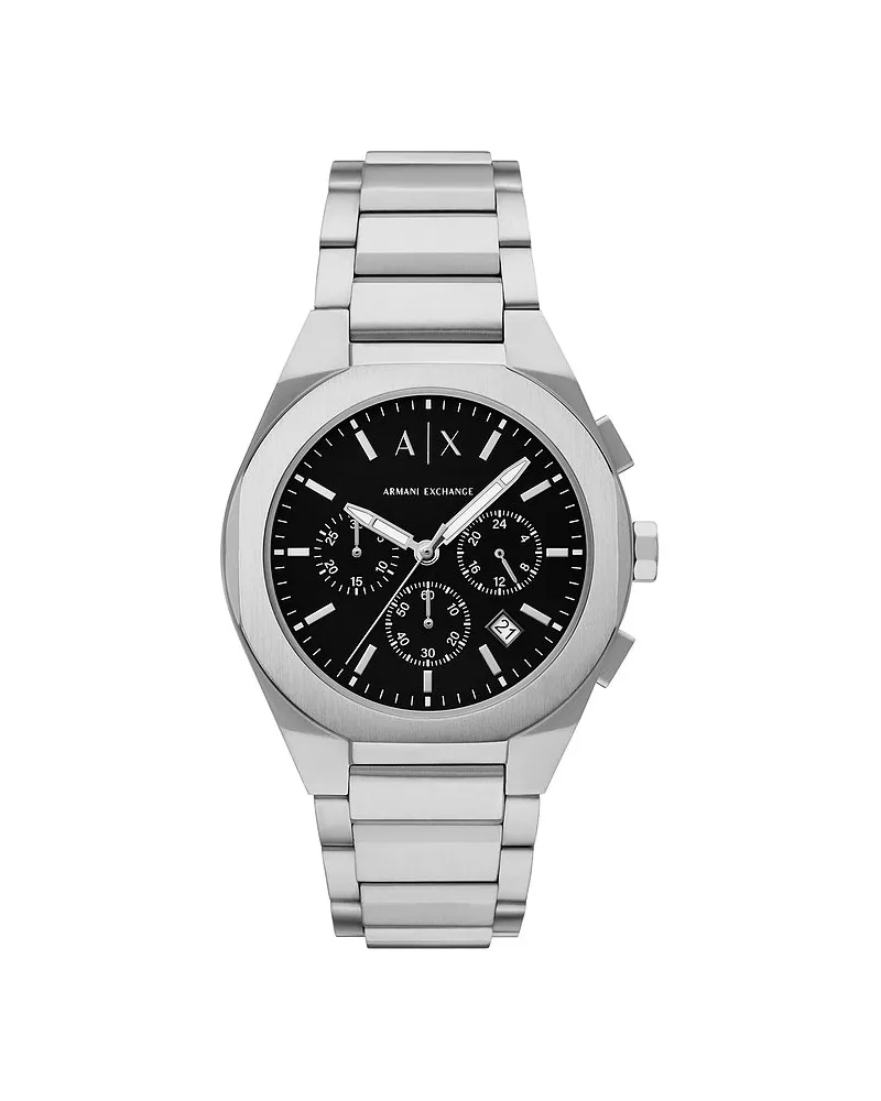 Armani Exchange Chronograph Silber
