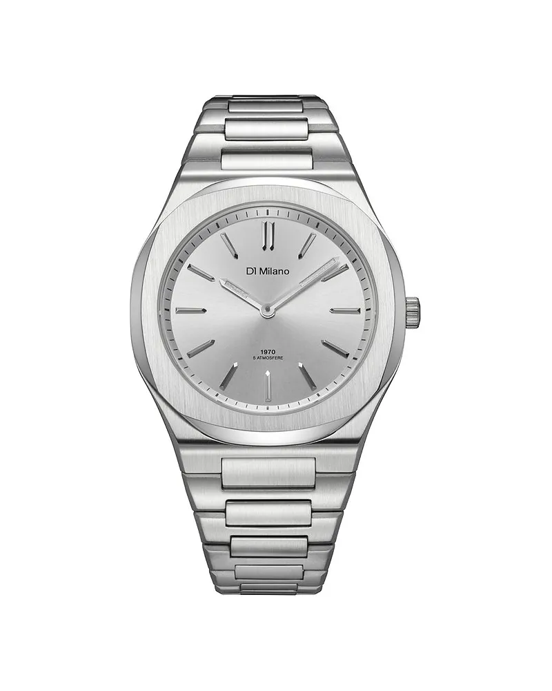 D1 Milano Herrenuhr Silber