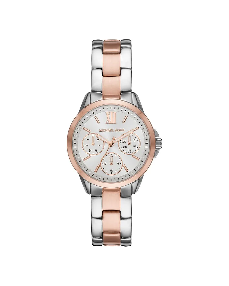 Michael Kors Damenuhr Bradshaw Bicolor