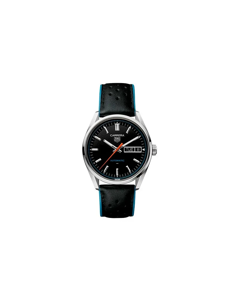 TAG Heuer Herrenuhr Carrera Date Silber