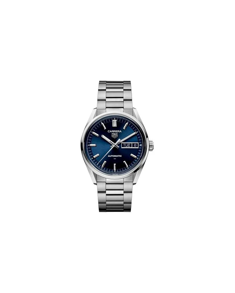 TAG Heuer Herrenuhr Carrera Date Silber