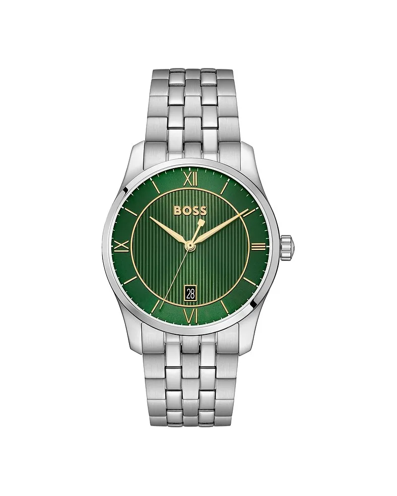 HUGO BOSS Herrenuhr PRINCIPLE Silber
