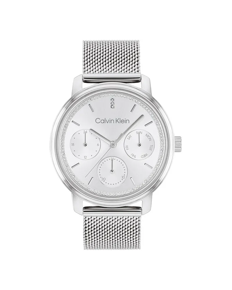 Calvin Klein Damenuhr Silber