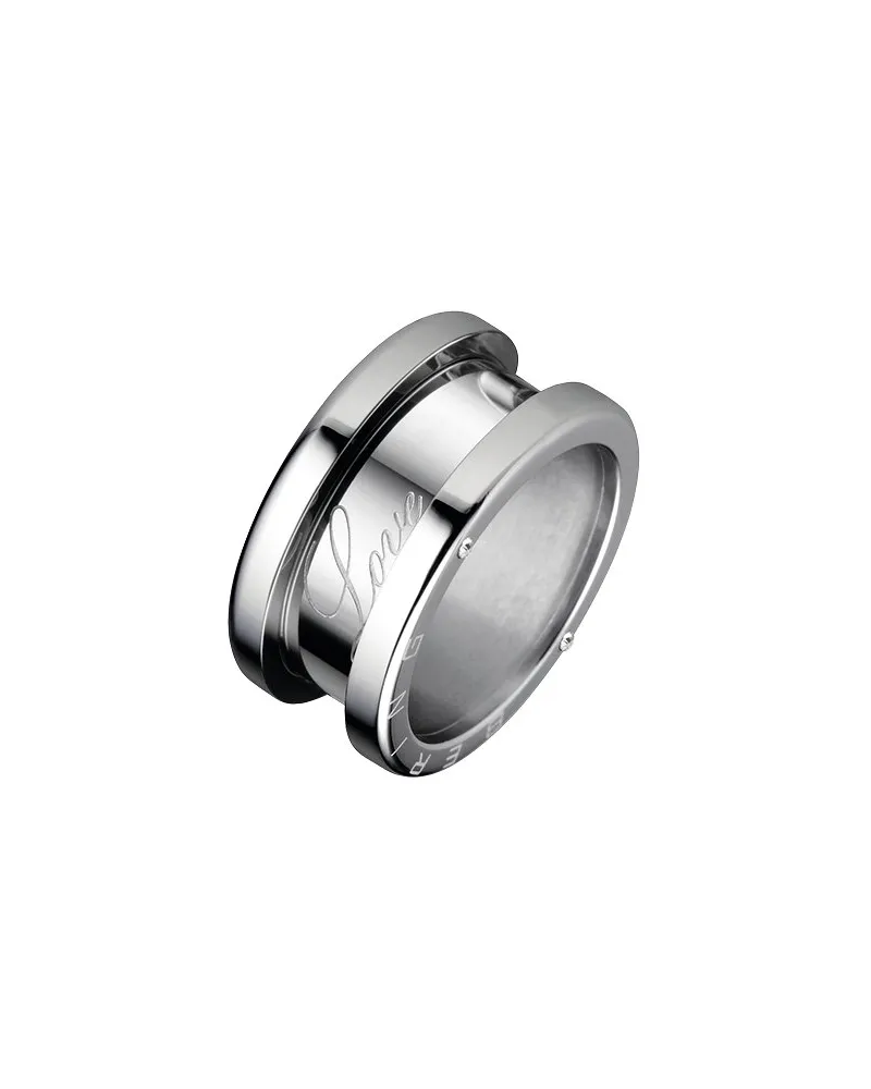 BERING Edelstahlring Silber