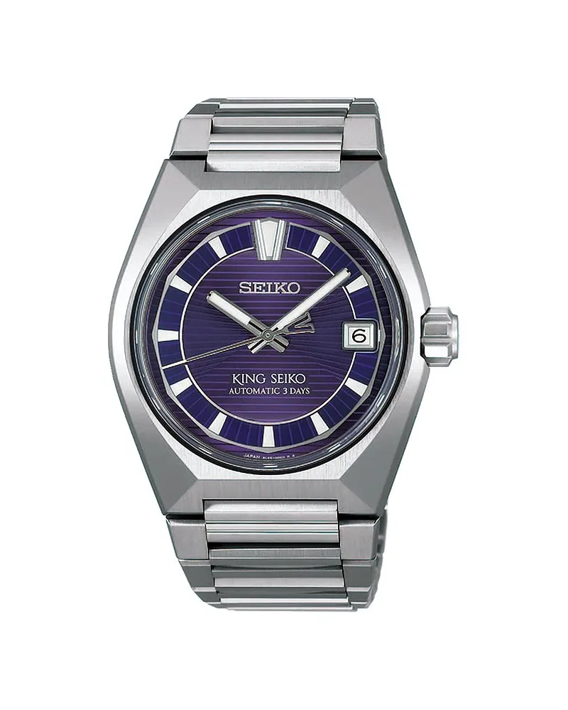 Seiko Herrenuhr VANAC Silber