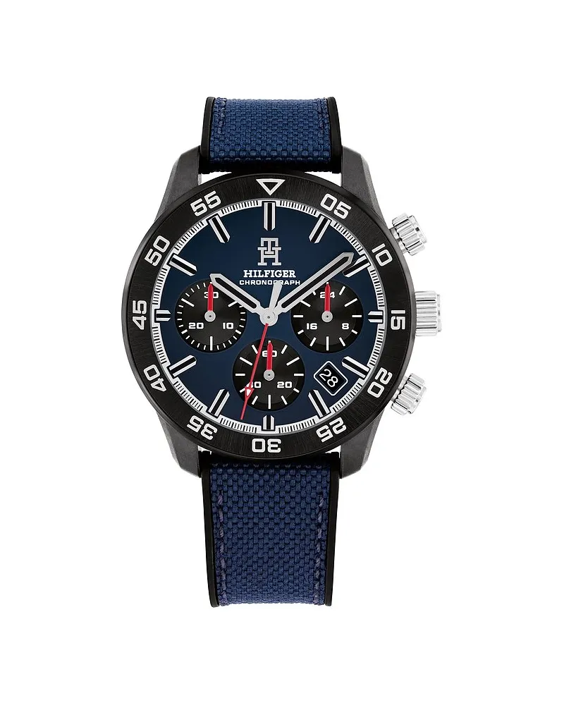 Tommy Hilfiger Herrenuhr TH85 Schwarz