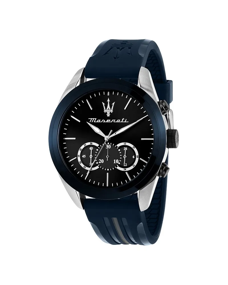Maserati Chronograph Traguardo Silber