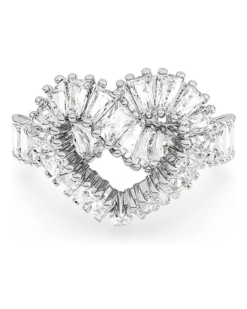 Swarovski Damenring Matrix Silber