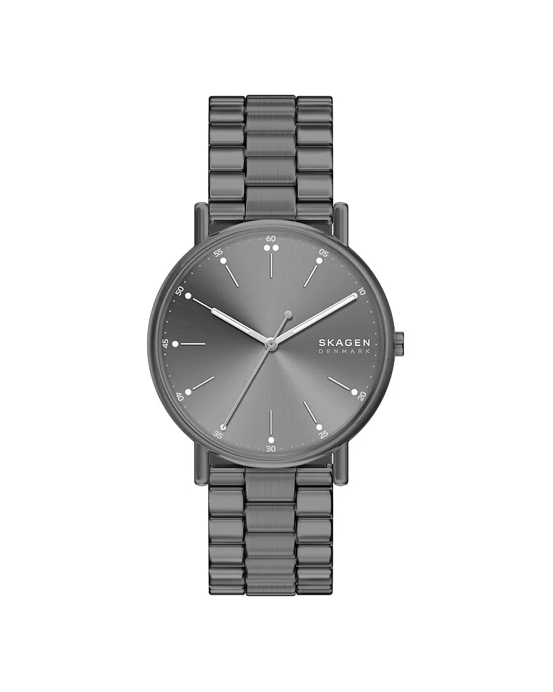 Skagen Herrenuhr Signatur Grau