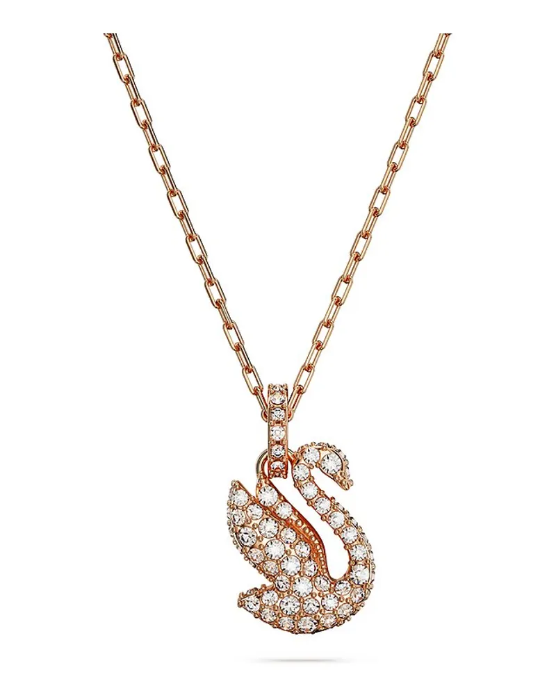 Swarovski Kette Swan Pave Roségold