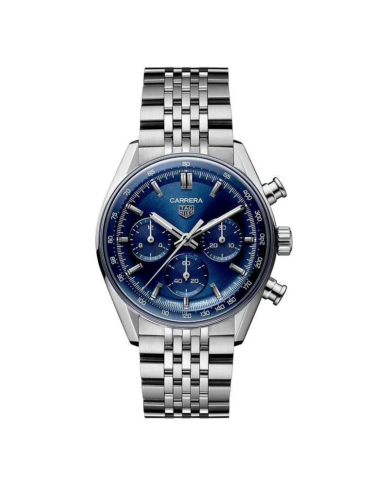 TAG Heuer Herrenuhr Carrera Timeless Blau