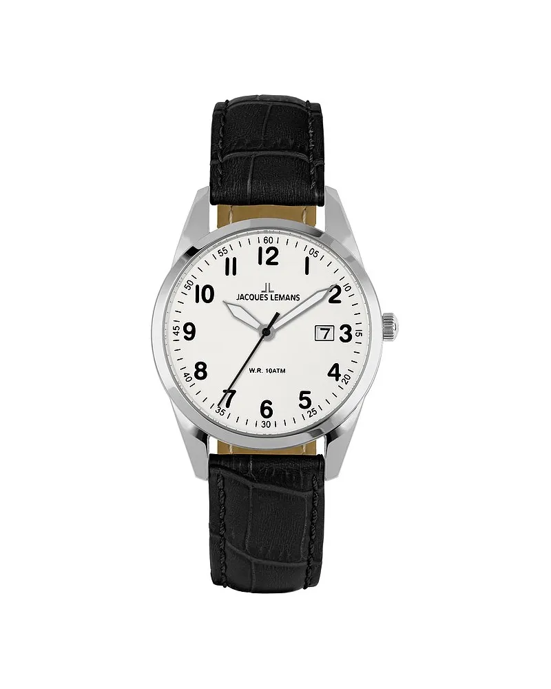 Jacques Lemans Herrenuhr Vienna Silber