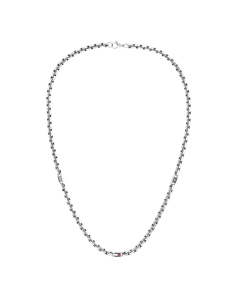 Tommy Hilfiger Kette 3D FLAG METAL Silber