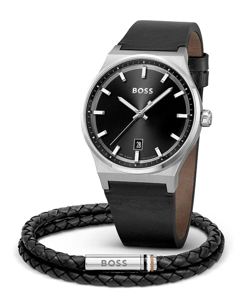 HUGO BOSS Uhren-Set Silber