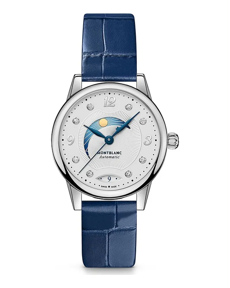 Montblanc Damenuhr Boheme Silber