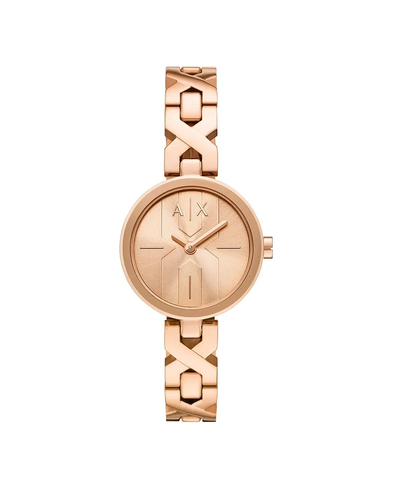 Armani Exchange Damenuhr Roségold