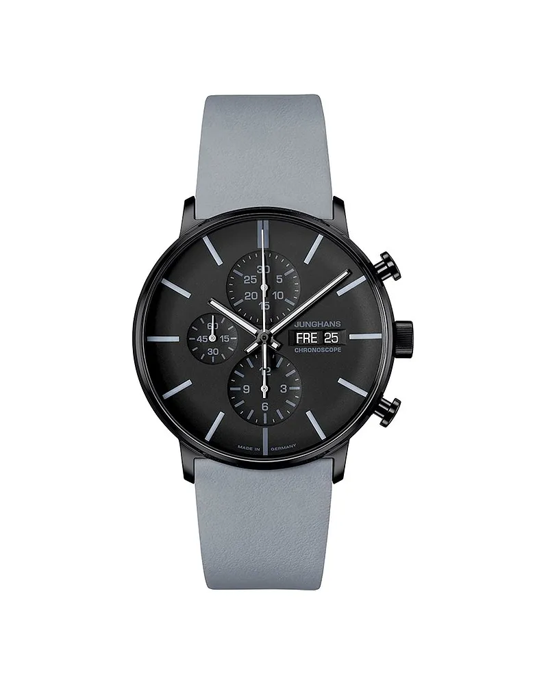 Junghans Chronograph FORM A Chronoscope Schwarz
