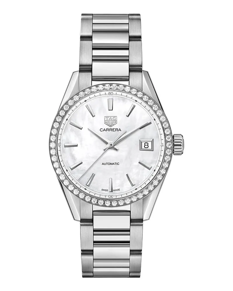 TAG Heuer Damenuhr Carrera Silber