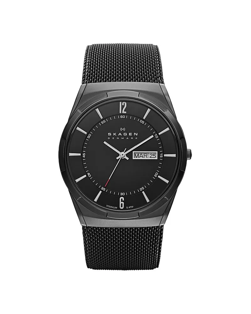 Skagen Herrenuhr Schwarz