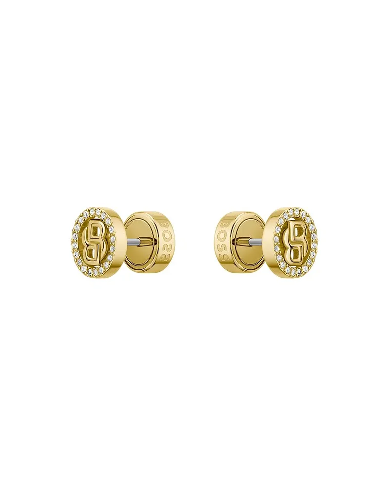 HUGO BOSS Ohrhänger DOUBLE B DIVINE Gold