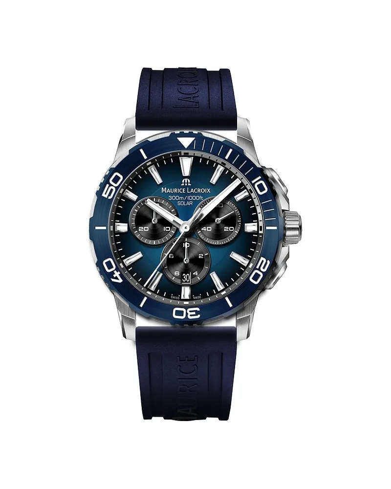Maurice Lacroix Herrenuhr Pontos S Solar Silber