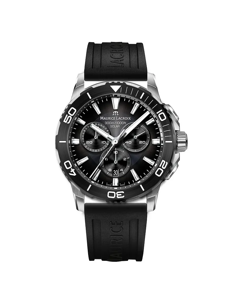 Maurice Lacroix Herrenuhr Pontos S Solar Silber