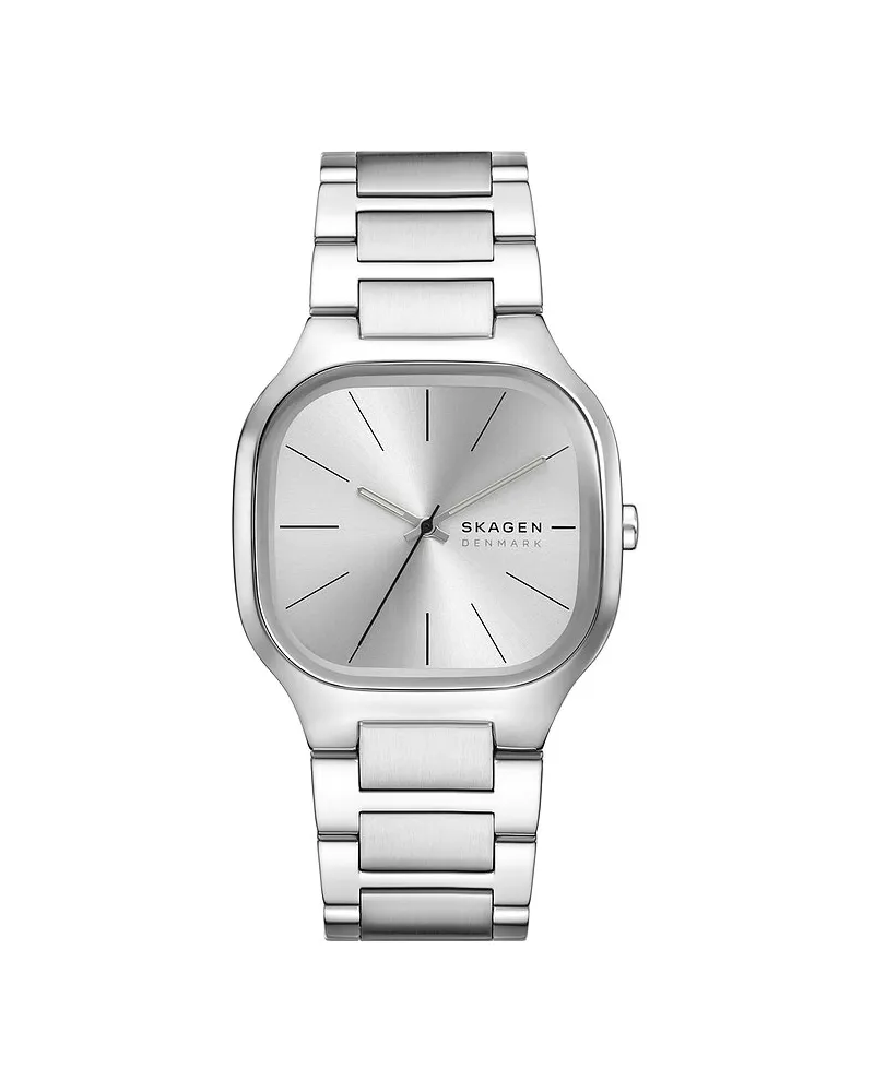 Skagen Herrenuhr MELLEM Silber