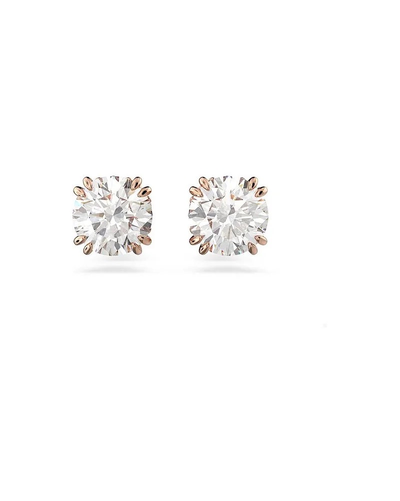 Swarovski Ohrstecker Stilla Round Roségold