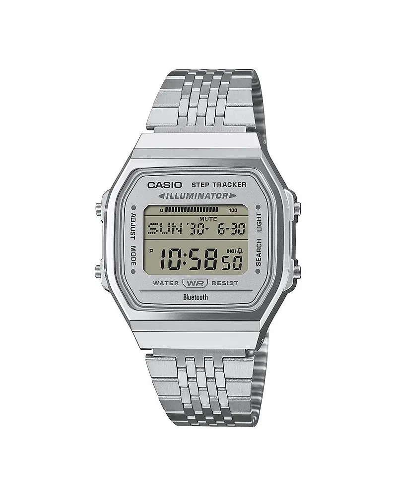 Casio Unisexuhr Vintage Silber