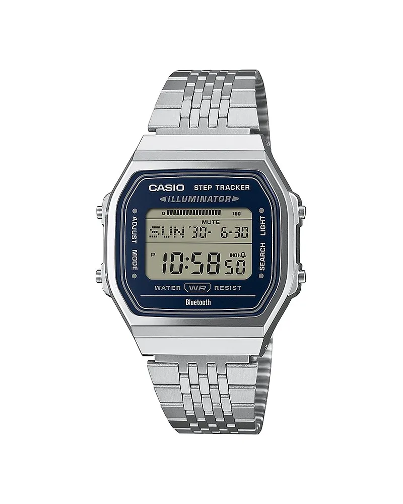 Casio Unisexuhr Vintage Silber