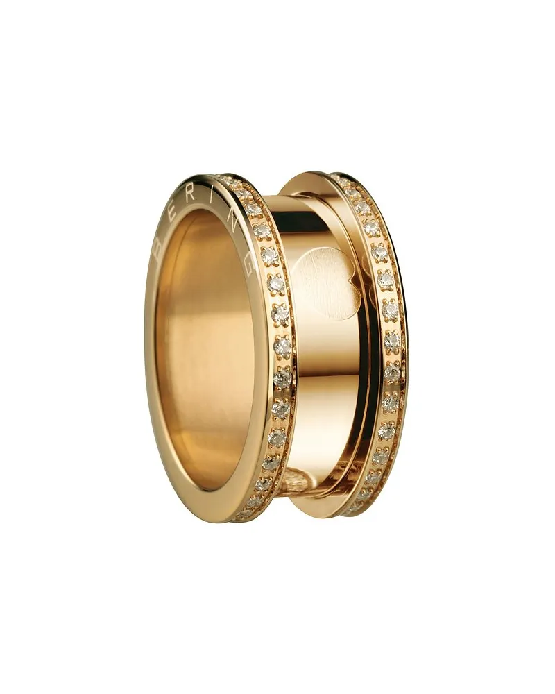 BERING Edelstahlring Gold