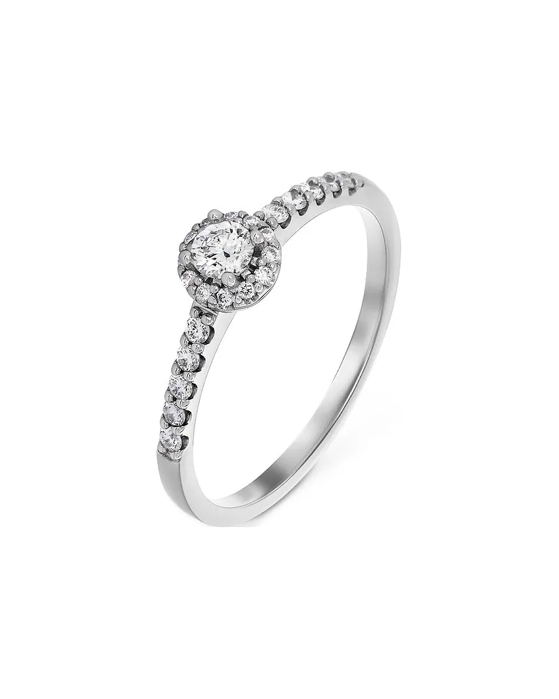 Christ Damenring Weißgold