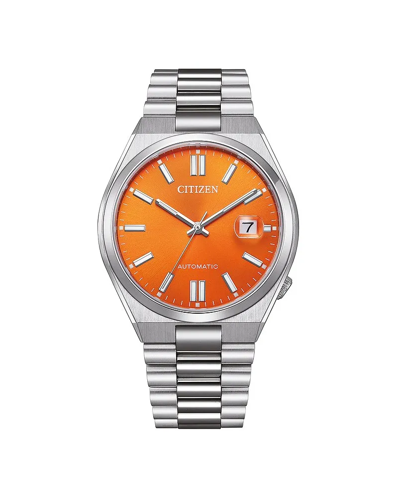 Citizen Herrenuhr Mechanik Silber