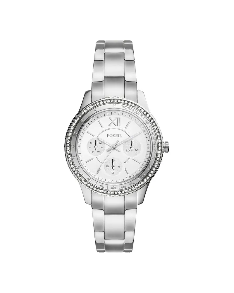 Fossil Damenuhr Stella Sport Silber