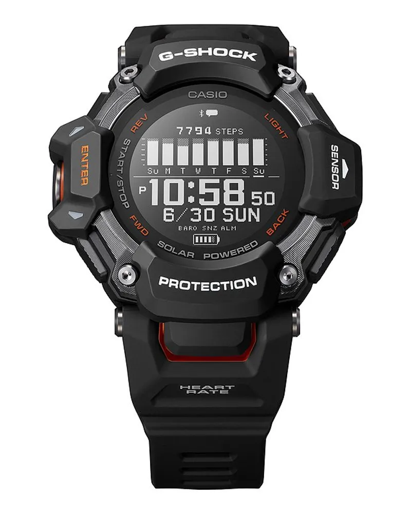 Casio Herrenuhr G-SQUAD Schwarz