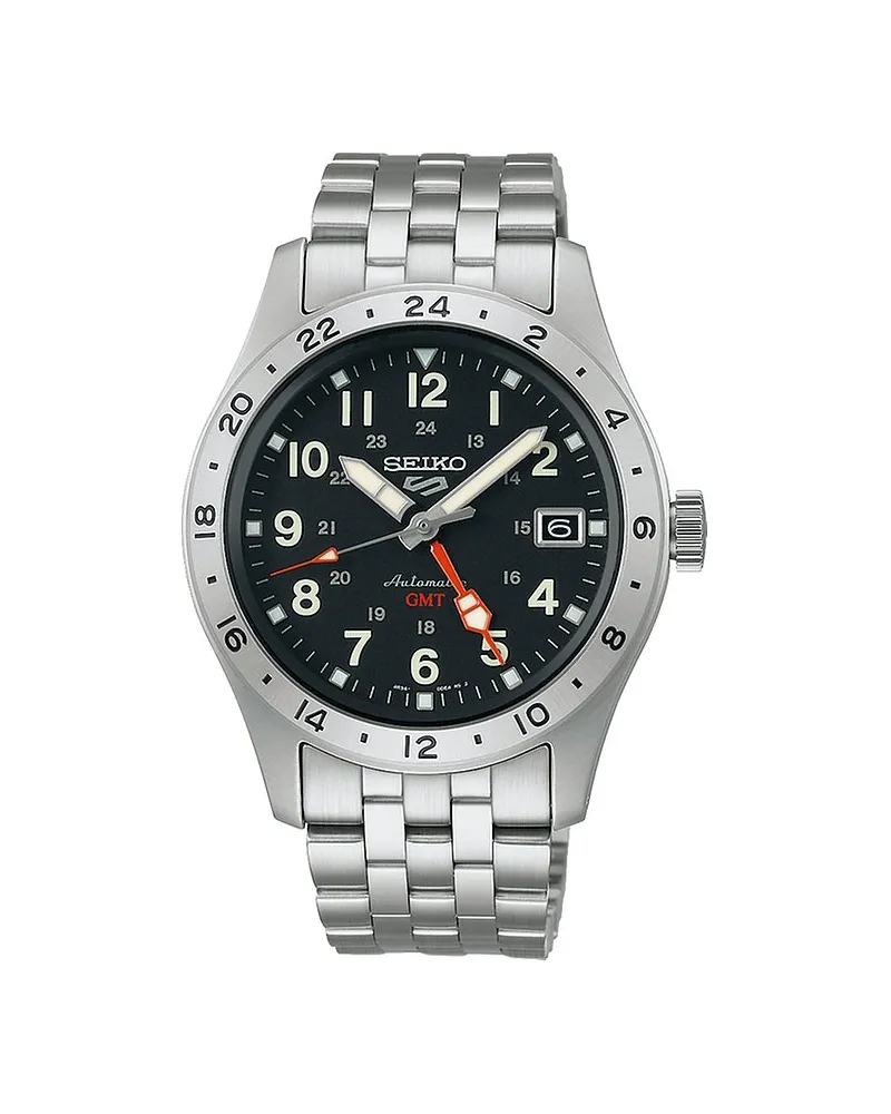 Seiko Herrenuhr Seiko 5 Sports Silber