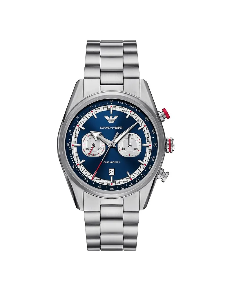 Emporio Armani Chronograph Silber