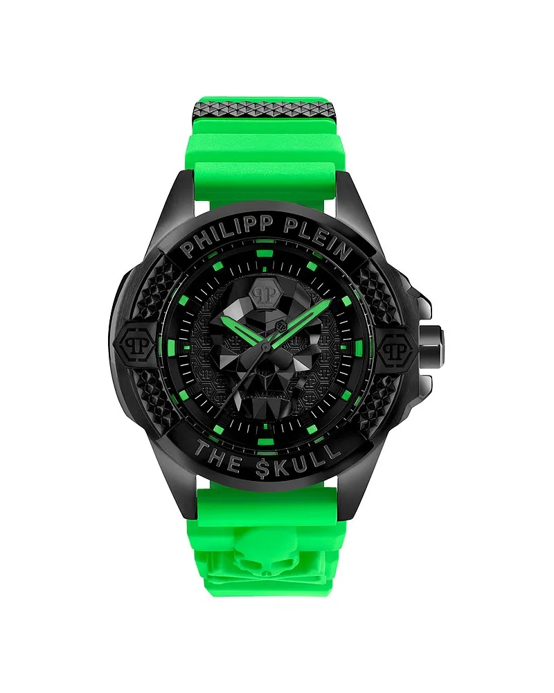 Philipp Plein Herrenuhr THE $KULL Schwarz