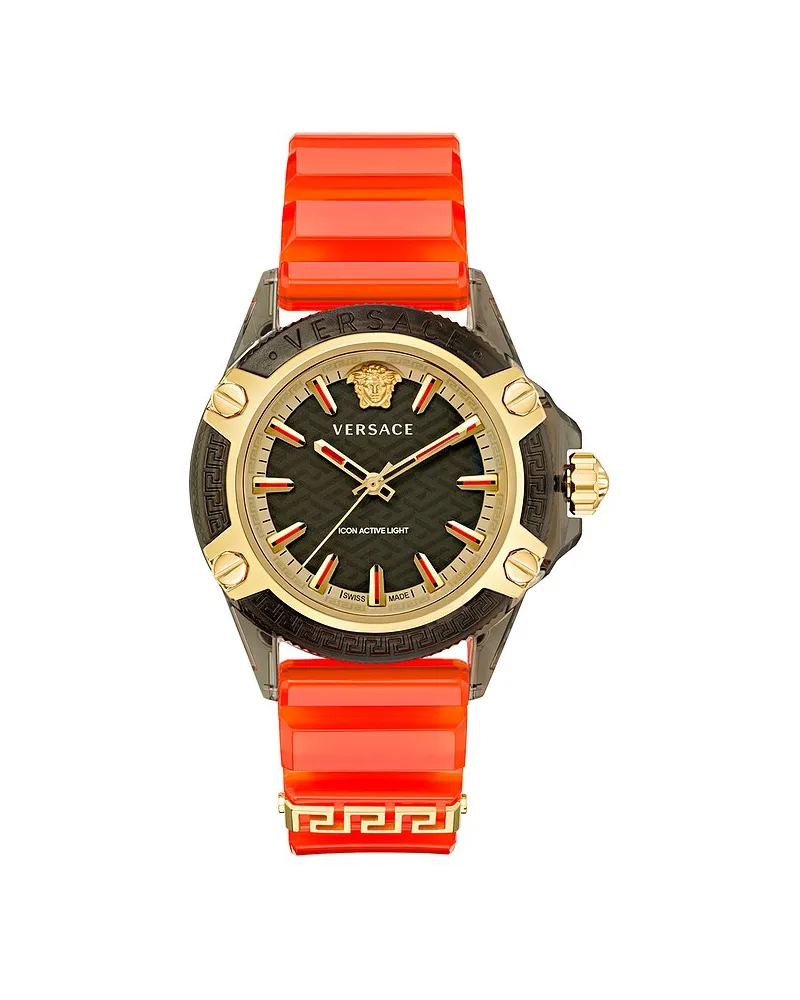 Versace Herrenuhr Icon Active Indiglo Schwarz