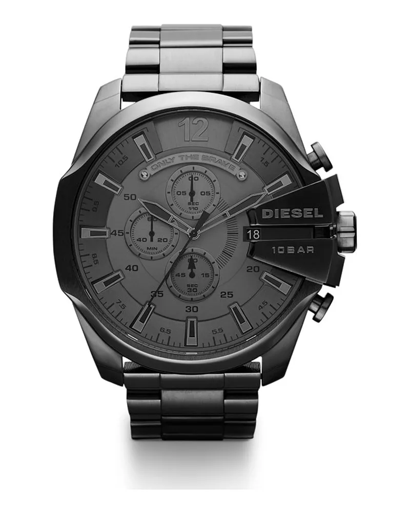 Diesel Chronograph Mega Chief Grau