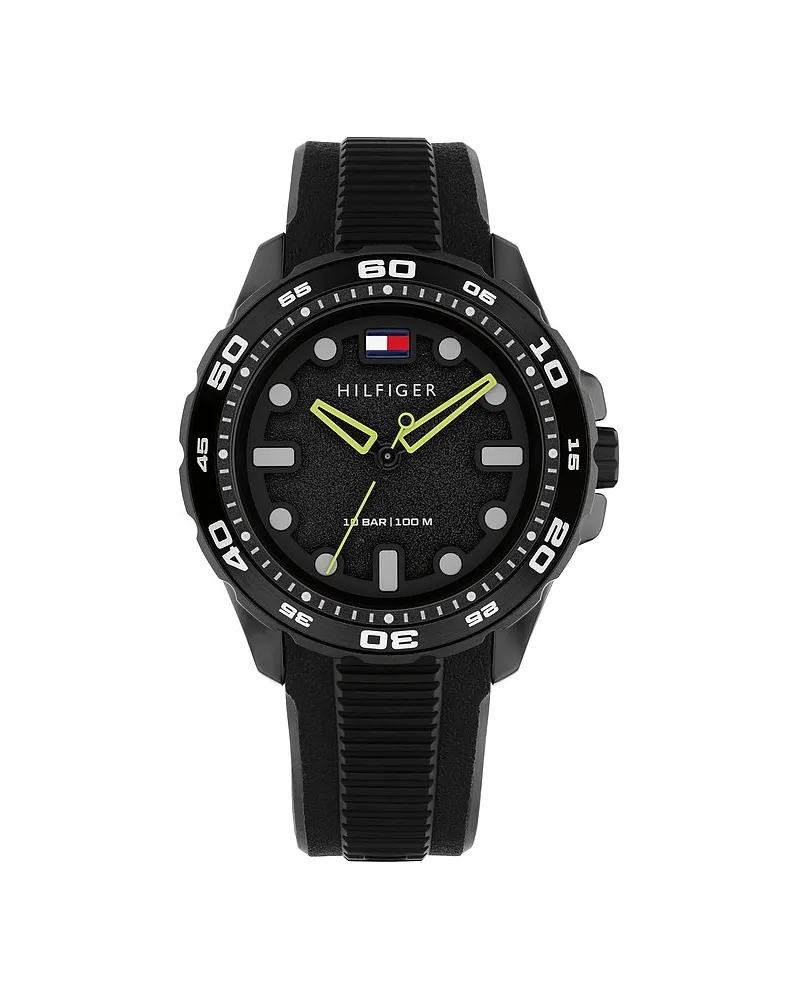 Tommy Hilfiger Herrenuhr TH-REGATTA Schwarz