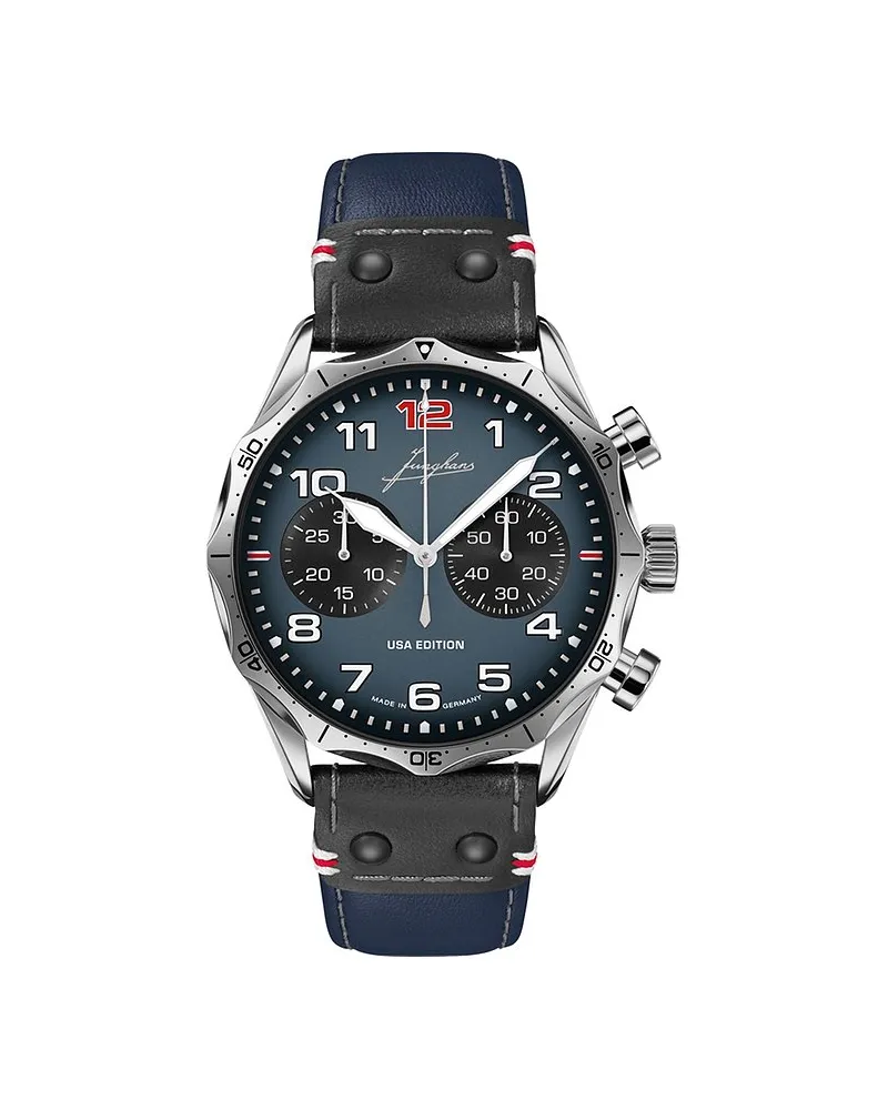 Junghans Chronograph Pilot Chronoscope Edition Silber
