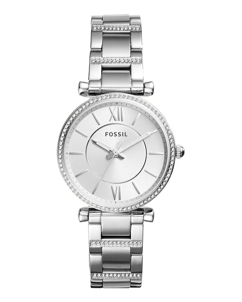 Fossil Damenuhr Carlie Silber