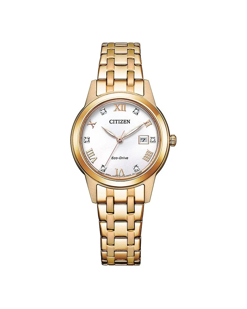 Citizen Damenuhr Elegant Eco Drive Bicolor