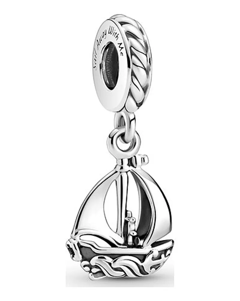 Pandora Charm Moments Segelboot Silber