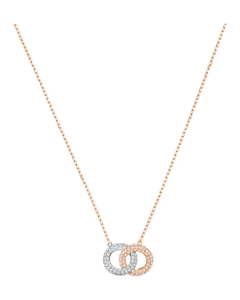 Swarovski Kette Dextera Round Roségold