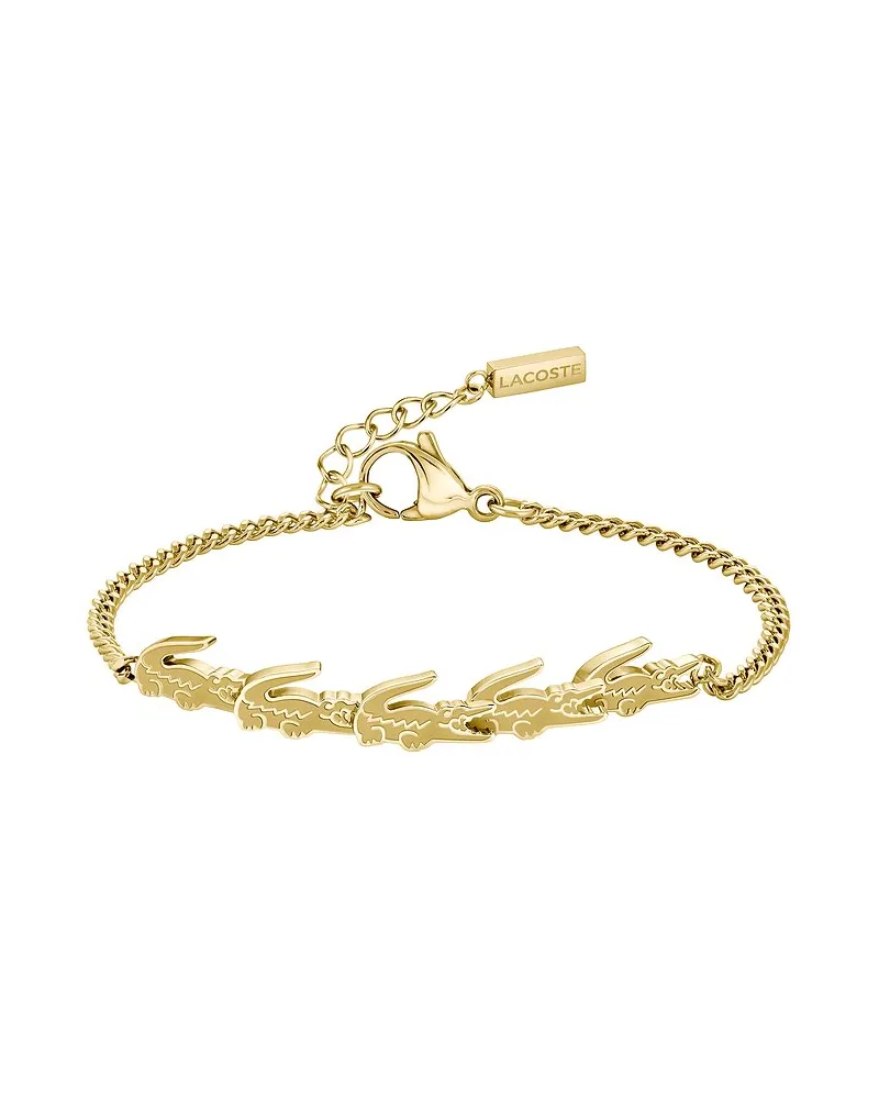 Lacoste Armband CROCODILE Gold