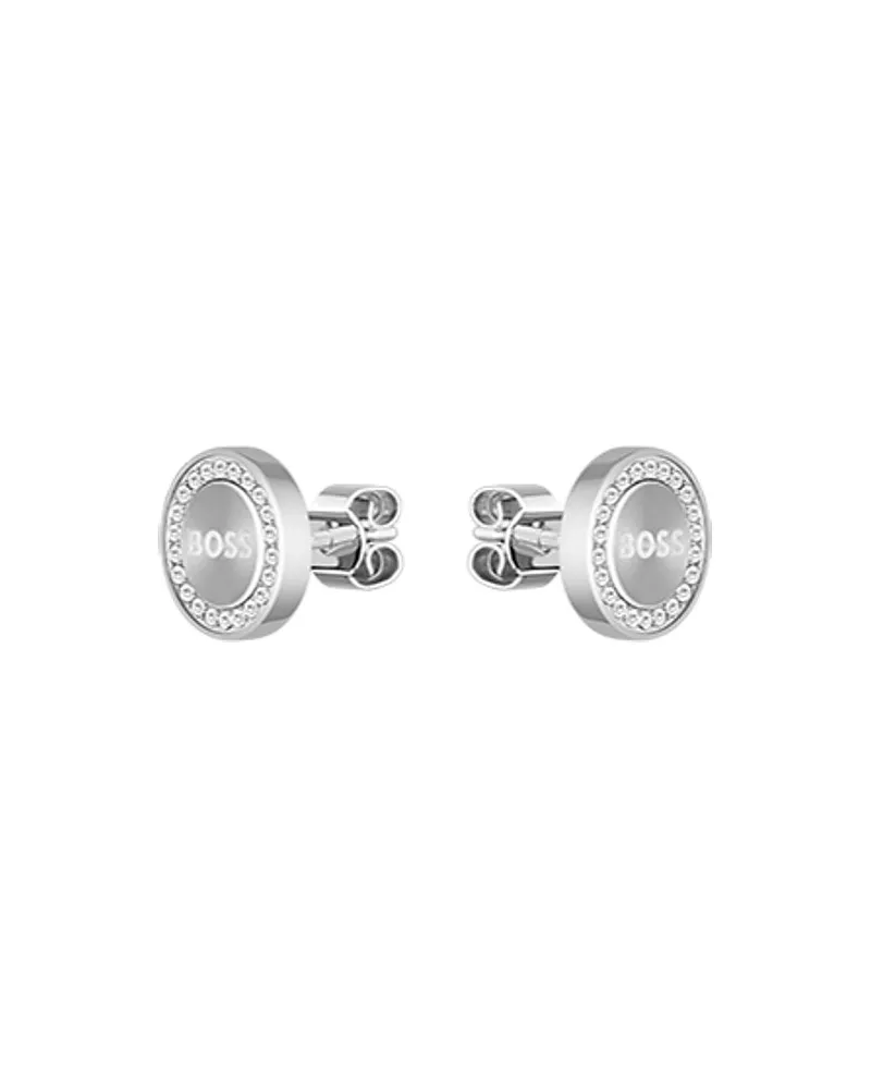 HUGO BOSS Ohrstecker Silber