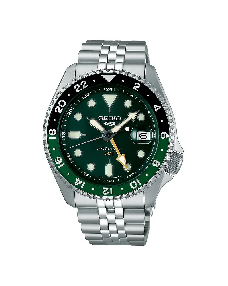 Seiko Herrenuhr Seiko 5 Sports Silber